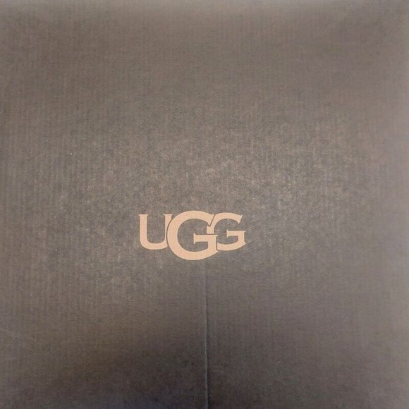 UGG Classic Mini Bomber Suede Sheepskin Boots Mens Size 18 Black 1007307 - Picture 9 of 9